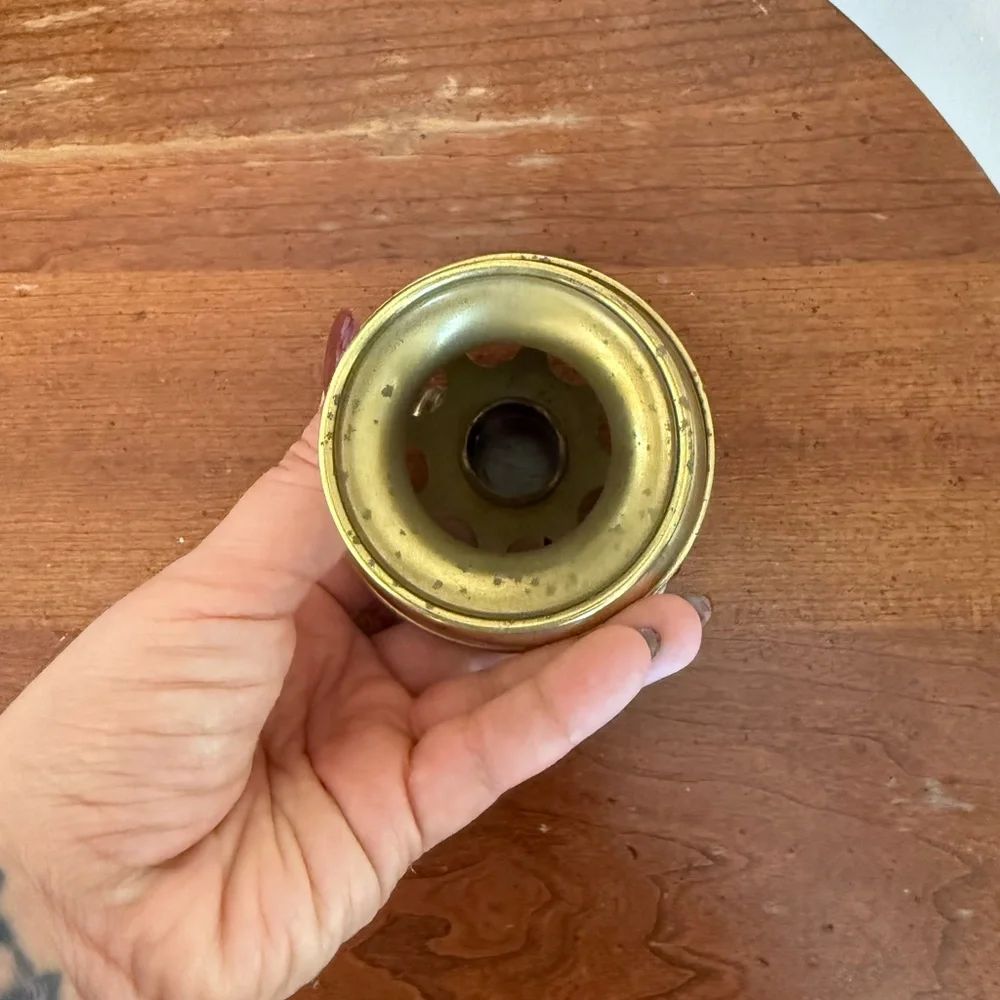 Vintage Brass Candlestick Holder